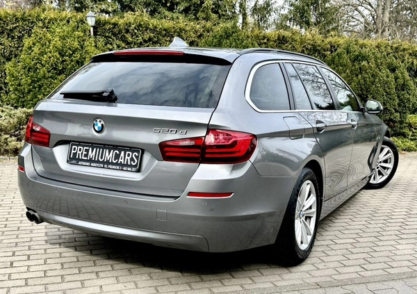 BMW Seria 5 cena 73900 przebieg: 198762, rok produkcji 2016 z Zwoleń małe 781